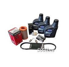 Mega Kit Tagliando completo Vecchia Fiat 500 d'epoca Alta Qualità Candele Filtri