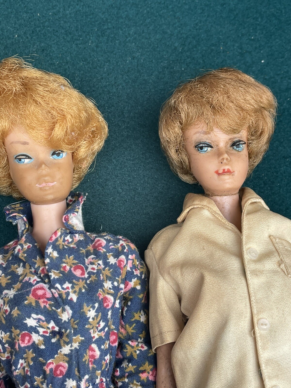 Vintage Estate Lot 3 Midge Doll 1960's Barbie Doll Toy Blonde Red