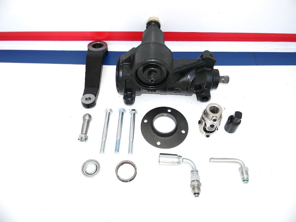 55 Pontiac Power Steering Conversion or Replacement Gear | eBay