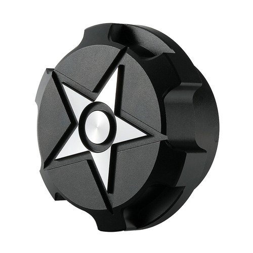 CNC Aluminum Fuel Gas Cap Lid Black Fit For 2015-2024 Polaris Slingshot 2521278 - Picture 2 of 7