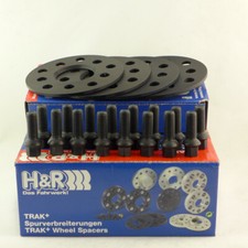 H&R Spurverbreiterung 6/6mm schwarz für VW Corrado Golf Jetta Passat Polo Sciroc