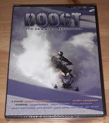Boost: The New Slide Revolution (DVD, NEW) Film by Brent Veideman / Snowmobilng