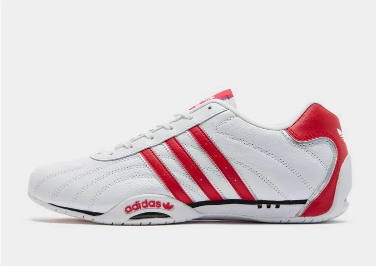 adidas Originals Adi Racer in Footwear White and Better Scarlet Shoes