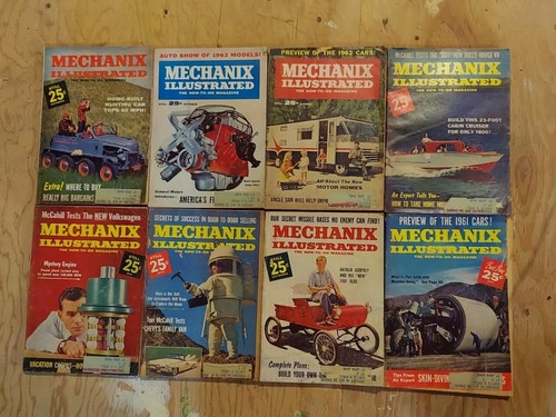 54 x VTG 1950s 60s 70s Popular Mechanics/Science Mechanix Illustrated Magazines - Picture 3 of 9