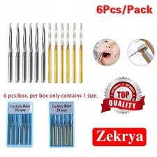 Dental Surgical Zekrya Tungsten Carbide Bone Cutters Finishing Burs FG Burr 28mm