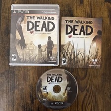 The Walking Dead PS3 Disc Telltale Games 2012 CIB Complete Tested
