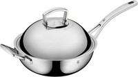Wmf Multiply Wokpfanne Induktion 28 Cm, Wok Induktion Unbeschichtet, Edelstahl