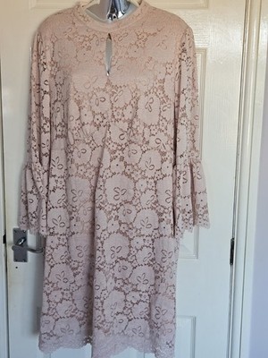 Joanna Hope Spitzenkleid UK 18 Blush Pink. Brautmutter Anlass