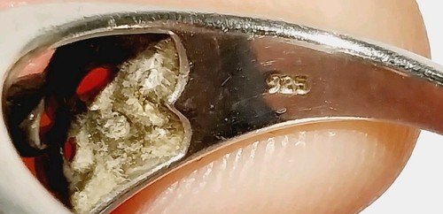 KONVOLUT 3 VERSCHIEDENE STERLINGSILBER RINGE ~ 2 RINGE SIND 925 ~ VERSCHIEDENE GRÖßEN - Bild 5 von 7