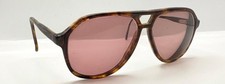 Vintage St. Moritz Tuscany Tortoise Pilot Sunglasses FRAMES ONLY Hong Kong