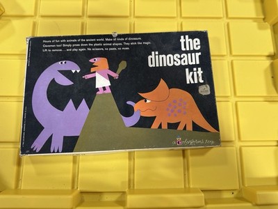 Vintage The Dinosaur Kit Colorforms, 1960 H90