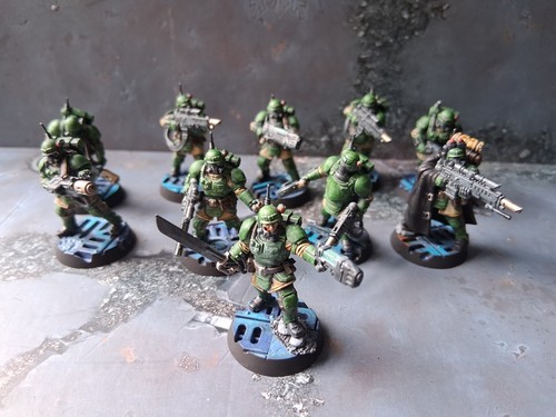 Kill Team Painted Kasrkin Warhammer 40k Gallowdark