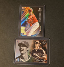 Topps Bowman Platinum Shohei Ohtani Rookie Lot 2 Angels Platinum/RR #34/RR-9