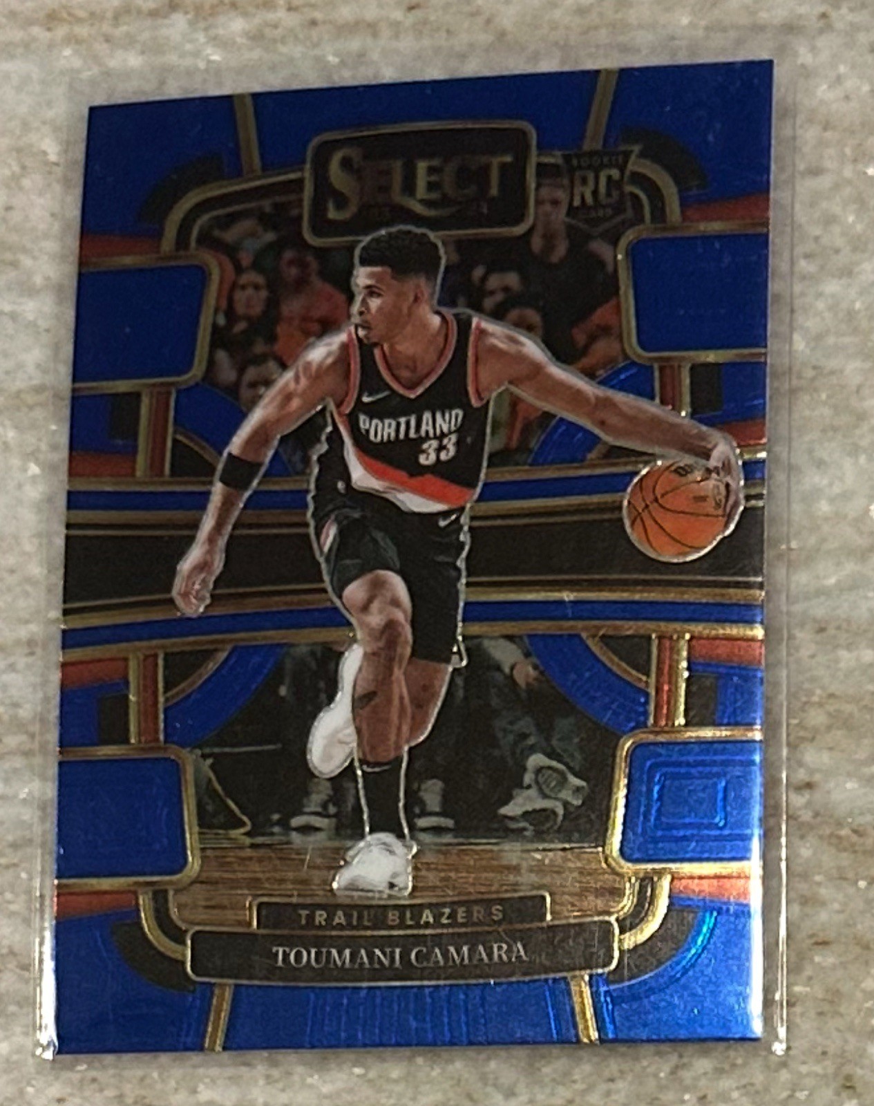 2023-24 Panini Select - Concourse Toumani Camara #81 Blue (RC)