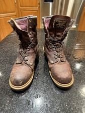 Men s Carolina CA9822 Steel Toe Logger Boots ...