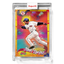 Topps PROJECT 70 Card 497 Manny Ramirez by RISK - PR: 733
