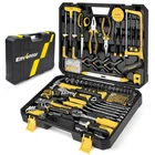 Enventor Tool Kit Set, 218PCS General Household Hand Tool Kit with Storage