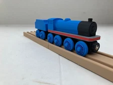 The Number 4 Big Blue Engine - Wooden Railroad Compatible, 3D Print