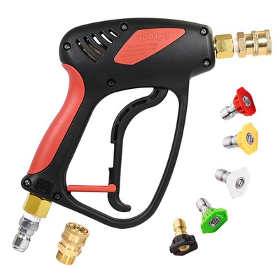 #ad Short Pressure Washer Gun with Swivel 4000 PSI Power Washer Gun Car Wash Po... $57.80