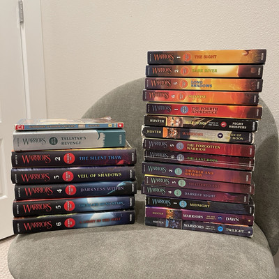 Warrior Cats Mixed Lot 22 Books - ERIN HUNTER