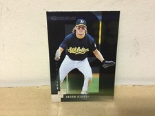 Jason Giambi - 1997 Donruss Baseball Card - Silver Press Proof Limited to 2000