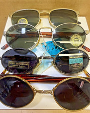 Womens Style Sunglasses Round Set Of 4 Vtg Style 70s Hippie Glasses Lot 9