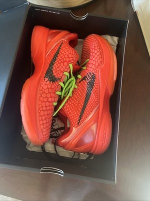 Kobe 6 Protro Reverse Grinch Sneakers Size 10.5