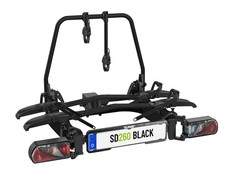 Fahrradträger für 2 Fahrräder Flügeltüren Kupplungsträger SD260Black ausziehbar