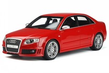 Audi A4 B7 RS4 4.2 V8 FSI 2006 misano red resin model car OT400 Otto 1:18