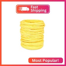 15Yard Raffia Paper Ribbon, 4mm Paper String Colorful Twisted Craft Rope Wrappin