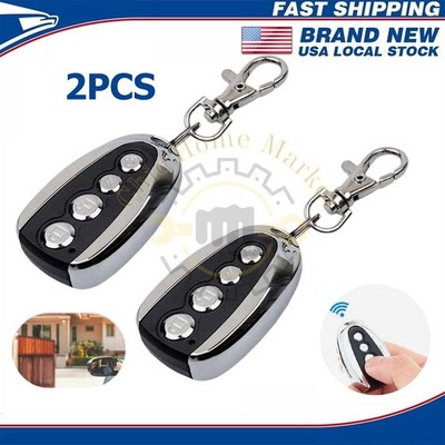 2PCS Wireless Remote Control for Auto Gate Openers Electric Smart Gate Opener