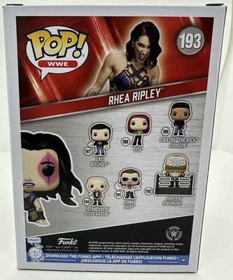 Rhea Ripley Funko Pop Chase Autographed WWE 193 w/ MAMI ! Fanatics