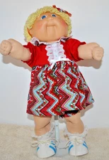 VINTAGE 16'' CABBAGE PATCH KID BLOND HAIR SIGNED
