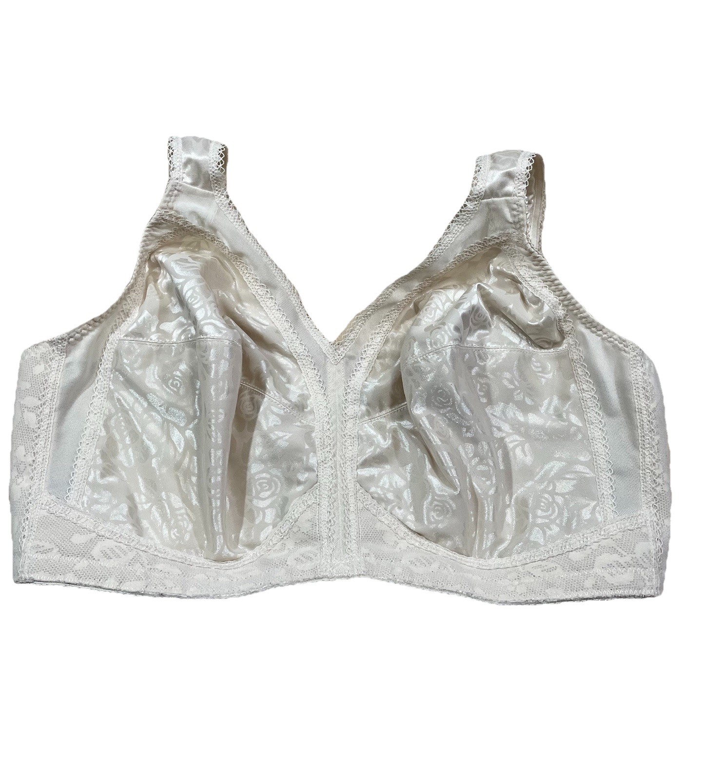 Underscore Bra 40DD/E Satin Wireless Unlined Full… - image 1