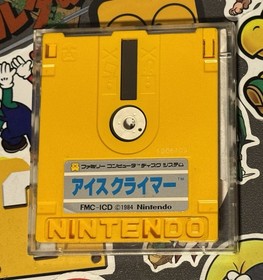 BurgerTime & Ice Climber Nintendo Famicom Disk Japan Import US Seller TESTED