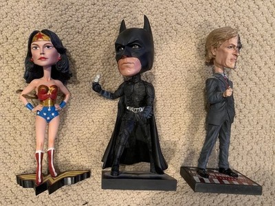 NECA DC Batman Two-Face Harvey Dent Wonder Woman Bobbleheads
