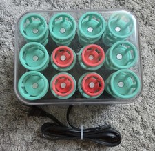 Clairol Lock N Roll Hot Hair Curlers Rollers Model BT-1 Tested