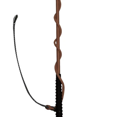 EQuest Longierpeitsche - mocha Longiergerte Longieren Pferd Training Peitsche