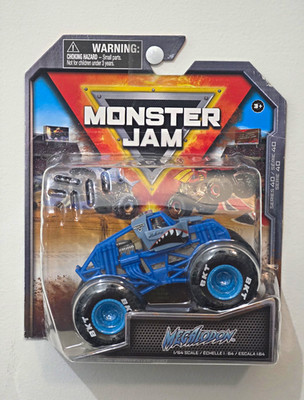 Monster Jam Megalodon 1:64 Monster Truck Series 40 Blue Training Truck Chase