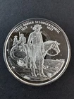 1973 Texas Ranger Sesquicentennial .999 1 oz Silver Commemorative Round