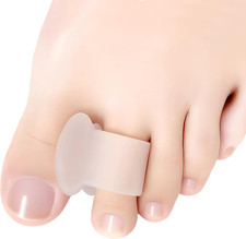 Toe Separators for Women  Men, 12-Pack 1/4" Thick Gel Toe Spacers, Bunion Corre
