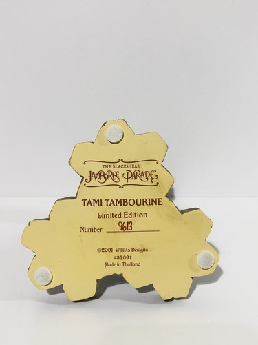 Thomas Blackshear Jamboree Parade “Tami Tambourine” 37091 Limited Edition - Afbeelding 5 van 10