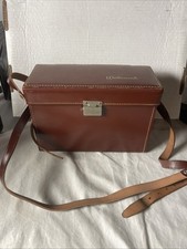 Vintage Wollensak Leather Camera Case Shoulder Strap 1950s USA