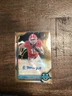 2021 BROCK BOWERS /50 AUTO GOLD LAVA  GEORGIA 1ST BOWMAN U UNIVERSITY CHROME RC