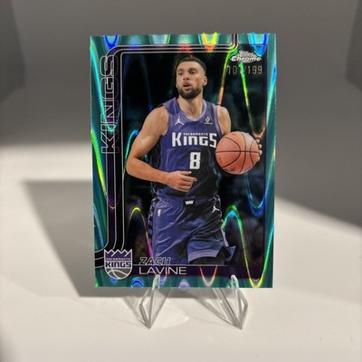 Topps Chrome Update 2025-26 Teal Wave /199 Zach LaVine Kings #232