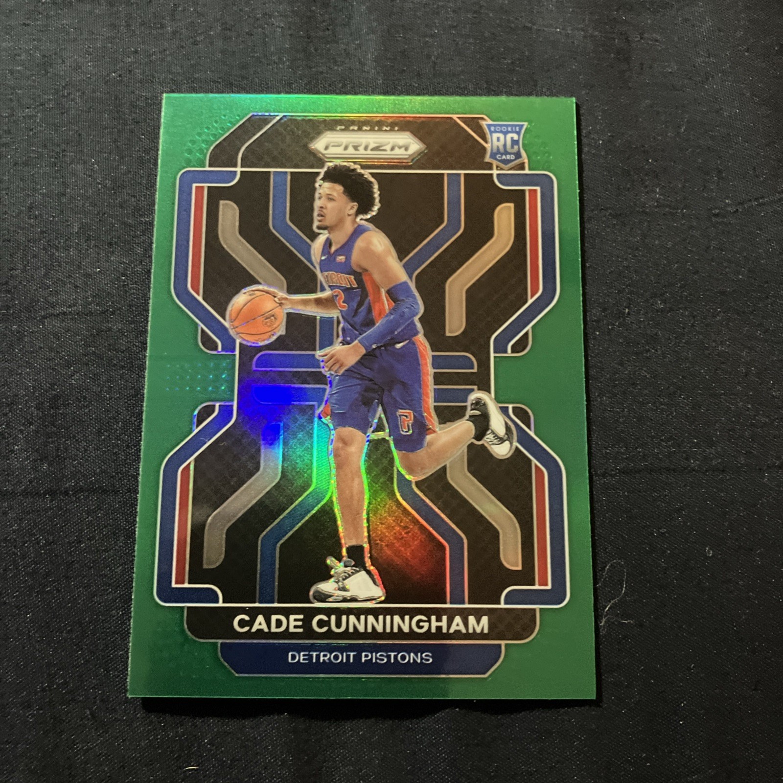2021-22 Panini Prizm - Cade Cunningham #282 Green Prizm (RC)