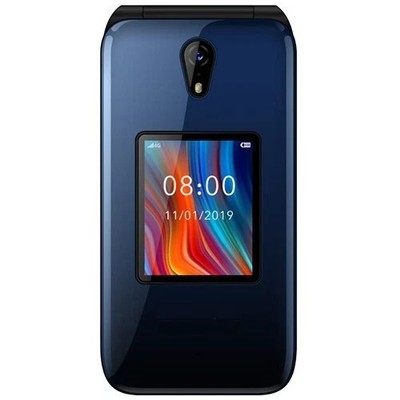 Schok 4G  Unlocked  3.2'' Dual Screen  Classic  Flip Phones for Seniors & Kids