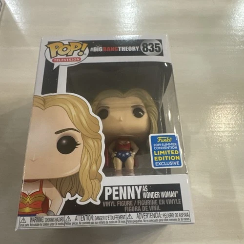 Funko Pop! Vinyl: Big Bang Theory - Penny as Wonder Woman #835 SDCC 2019