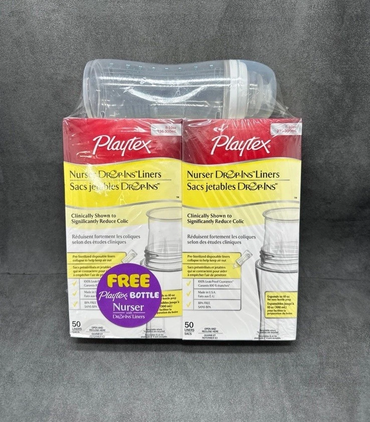 Playtex Nurser Bottle & Drop-Ins Liners