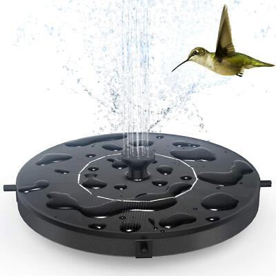 Mini Fuente De Agua Solar Para Piscina Decoracion Para Jardin Cascada Flotante